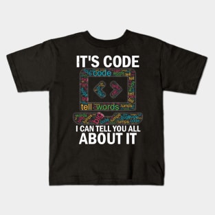 It's Corn Meme Parody It's Code Programmer Humor Kids T-Shirt